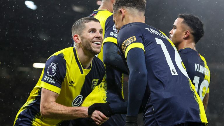 Bournemouth midfielder Ryan Christie is thriving in a deeper role under Iraola