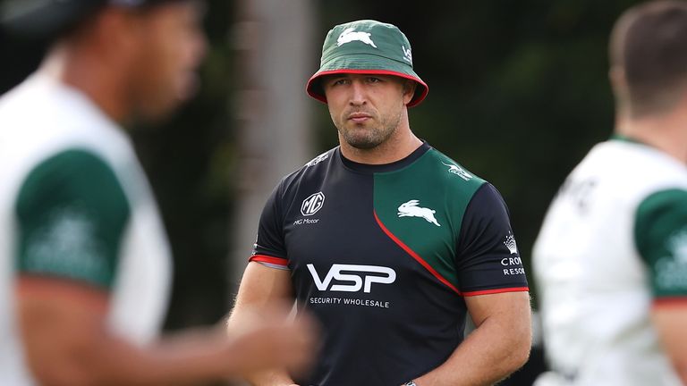 Sam Burgess has taken his first head coach role with Warrington after being part of the staff at Souths