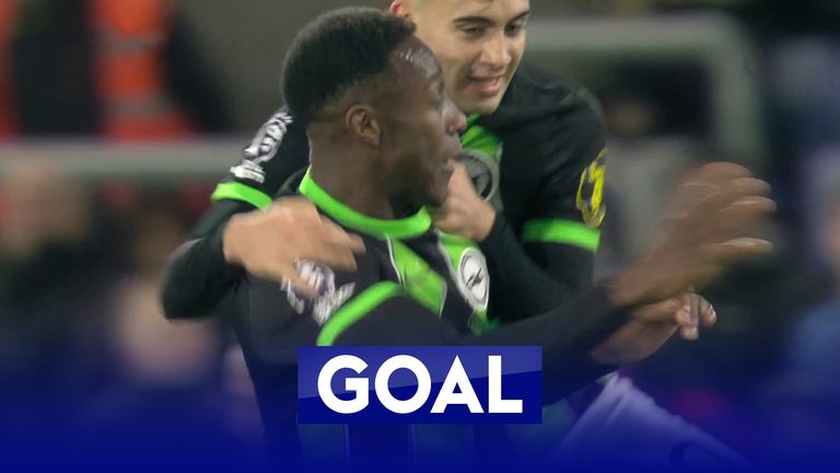 Welbeck scores for Brighton