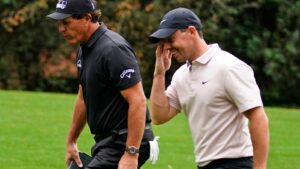 Read more about the article Phil Mickelson responds to Rory McIlroy’s softened LIV Golf stance and says time for end to ‘needless disdain’ in golf | Golf News