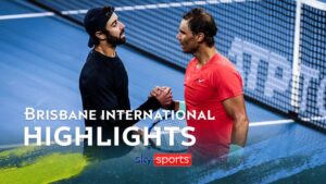 Read more about the article Highlights: Nadal knocked out of Brisbane quarter-finals by Thompson