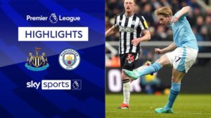 Read more about the article De Bruyne inspires Man City to thrilling win at Newcastle