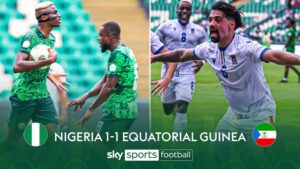 Read more about the article Nigeria 1-1 Equatorial Guinea