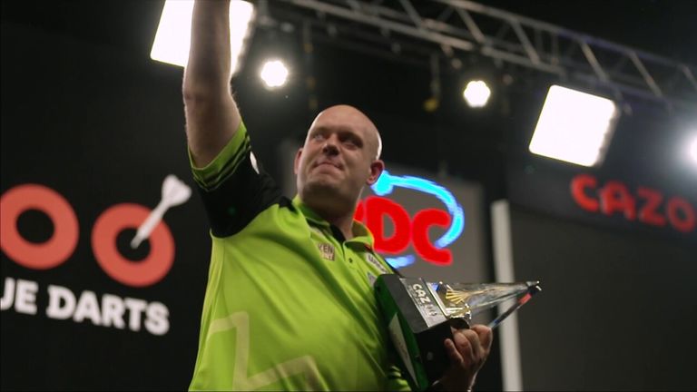 Take a look at the best of the action from Finals Night of the 2023 Premier League in London where Michael van Gerwen was simply the best!