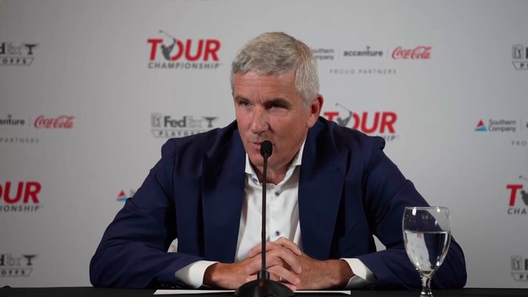 PGA Tour commissioner Jay Monahan had previously suggested that the merger could be completed in 2023