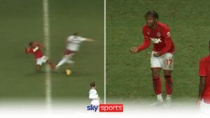 Read more about the article Worst red card ever? Tayo Edun sent off after being clattered! | Video | Watch TV Show