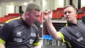 Read more about the article Incredible footage of 14-year-old Luke Littler hitting a nine-darter! | Video | Watch TV Show