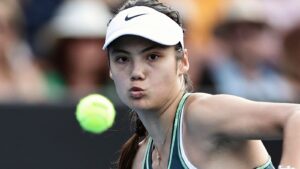 Read more about the article Emma Raducanu says there is ‘a lot more to come’ after encouraging Auckland defeat to Elina Svitolina | Tennis News