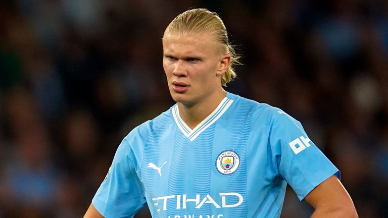 Manchester City's Erling Haaland