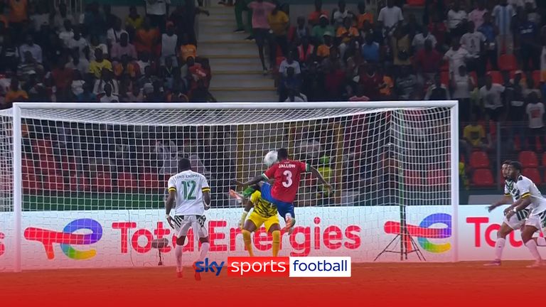 Gambia goal