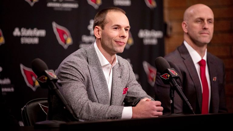 Jonathan Gannon is in his first season as Arizona Cardinals head coach