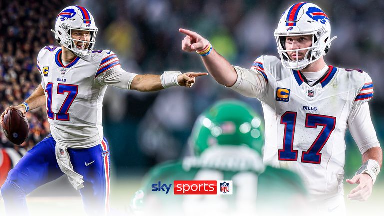 The best plays from Bills quarterback Josh Allen in the NFL's 2023 season so far.