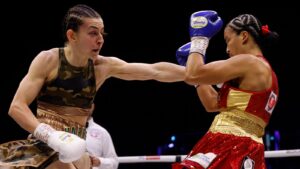 Read more about the article Karriss Artingstall drops Lila Furtado on the bell as Aaron McKenna calls out Chris Eubank Jr | Boxing News