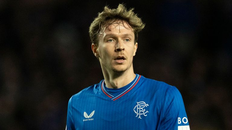 Kieran Dowell suffered an injury at Rangers&#39; winter training camp 