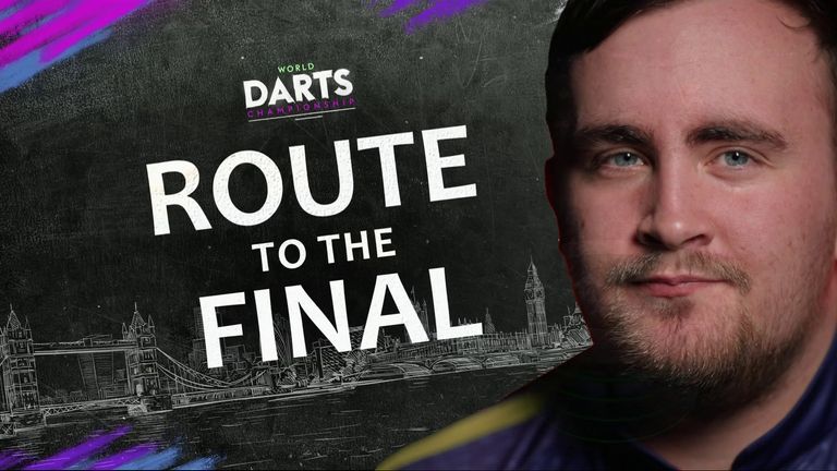 Luke Littler looks back at his route to the World Darts Championship final