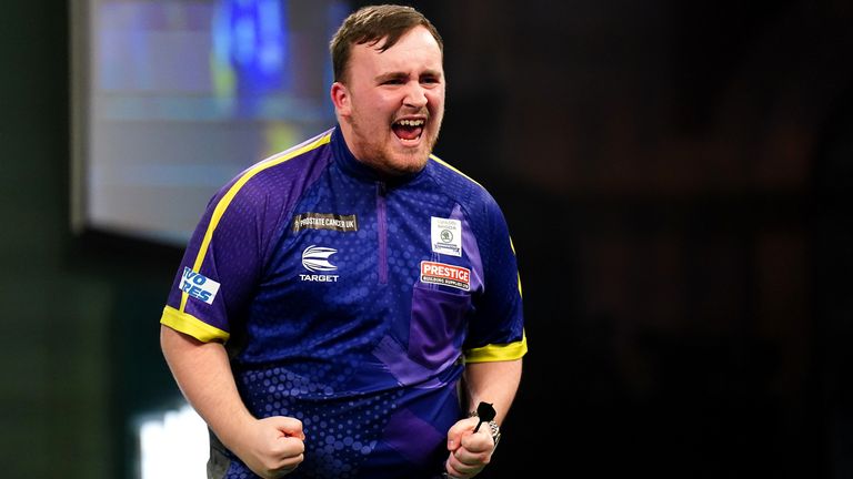 Luke Littler defeated 2018 champion Rob Cross to reach the World Darts Championship final