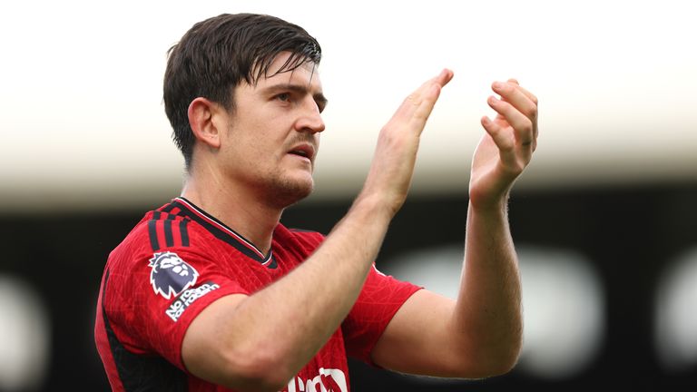 Manchester United defender Harry Maguire