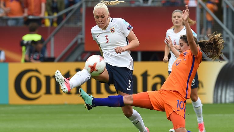 Maria Thorisdottir first caught the eye of WSL clubs during Euro 2017