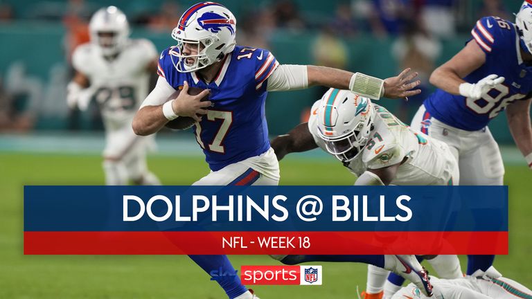 Buffalo Bills quarterback Josh Allen (17) runs the football during the first half of an NFL football game against the Miami Dolphins, Sunday, Jan. 7, 2024, in Miami Gardens, Fla. (AP Photo/Wilfredo Lee)


