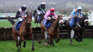 Read more about the article Relkeel Hurdle: Bob Olinger and Rachael Blackmore blitz their way to Cheltenham victory on New Year’s Day | Racing News