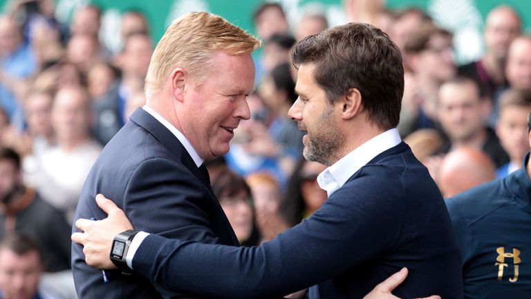 Ronald Koeman and Mauricio Pochettino both managed Davis at Southampton