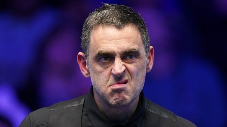 Ronnie O'Sullivan was well beaten by Mark Selby