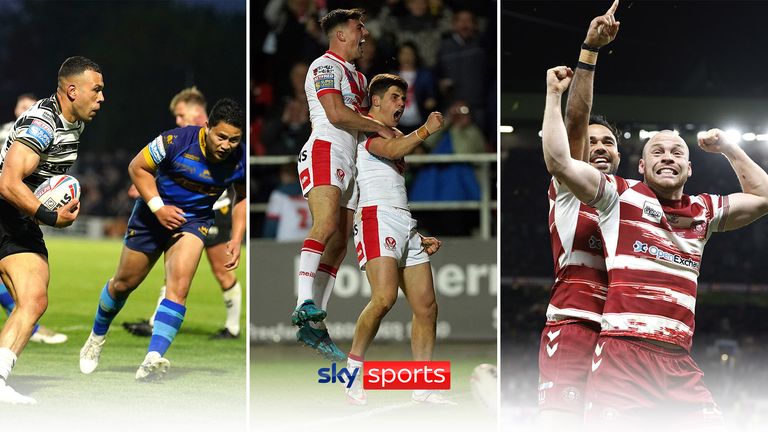 Check out the top 10 tries from the 2023 Super League season