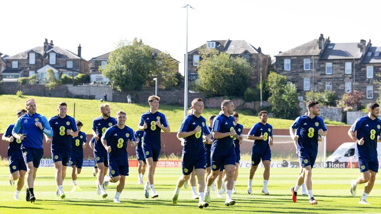 Scotland will train at Lesser Hampden ahead of Euro 2024