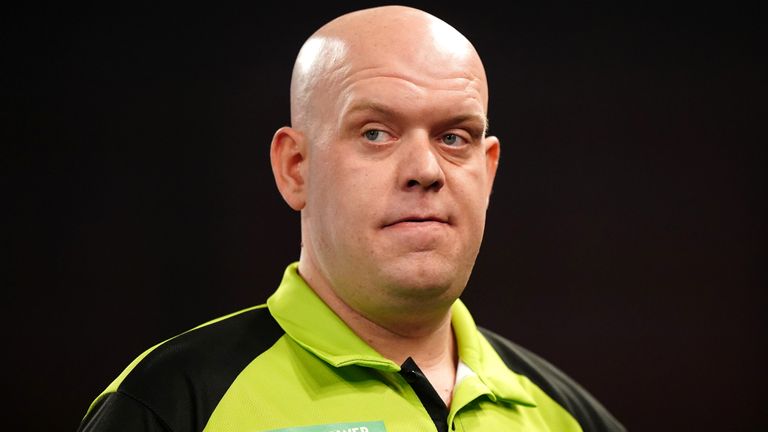 Michael van Gerwen was stunned by Scott Williams in the World Darts Championship quarter-finals