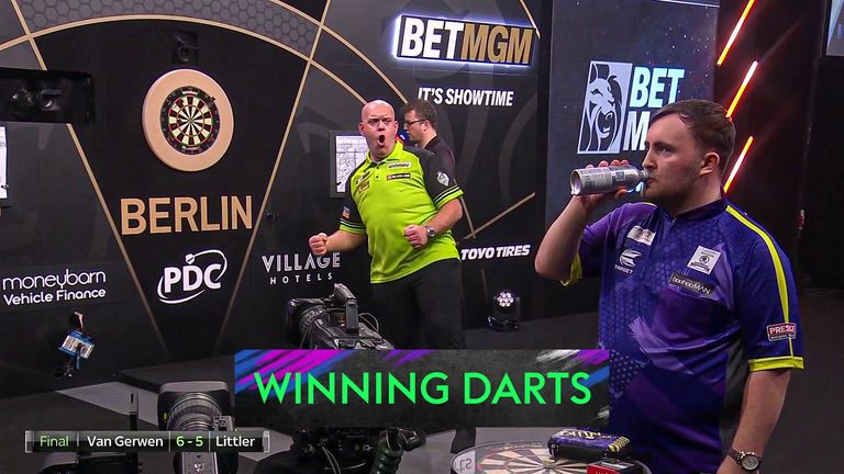 MVG beat  Luke Littler in Berlin final