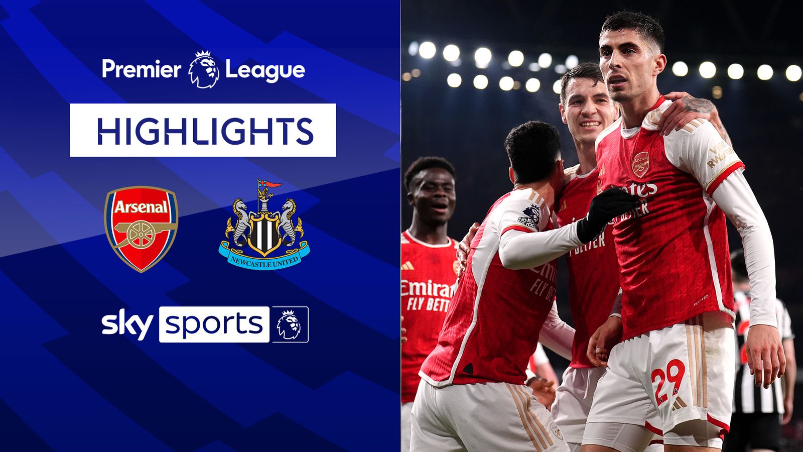 Read more about the article Dominant Arsenal cruise past Newcastle