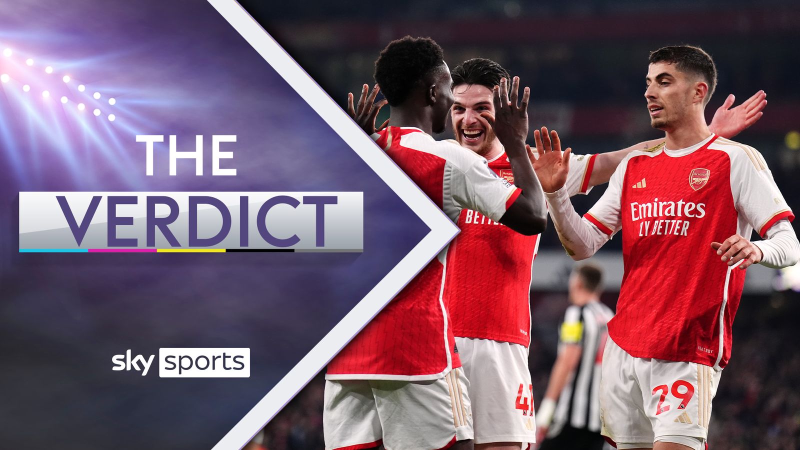 Read more about the article The Verdict: Arsenal produce 'statement' victory