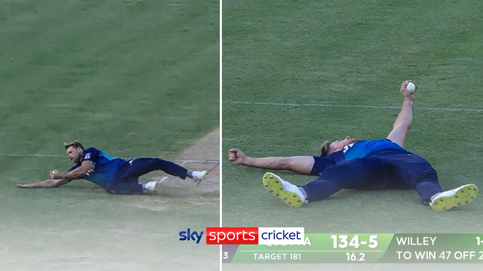 Read more about the article Willey makes serious ground to take epic catch in the PSL