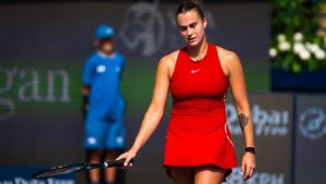 Read more about the article Aryna Sabalenka: Australian Open champion shocked by Donna Vekic at Dubai Duty Free Tennis Championships | Tennis News