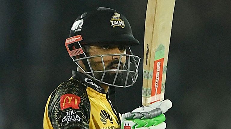 Babar Azam, Peshawar Zalmi, Pakistan Super League (Getty Images)