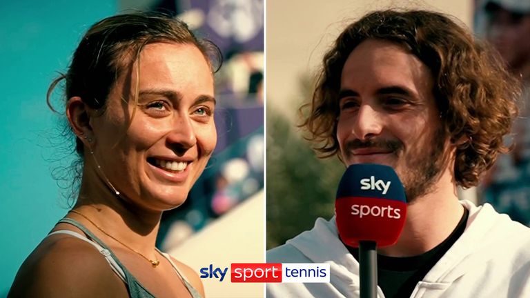 Basoda and Tsitsipas take on Valentine&#39;s Day questions.