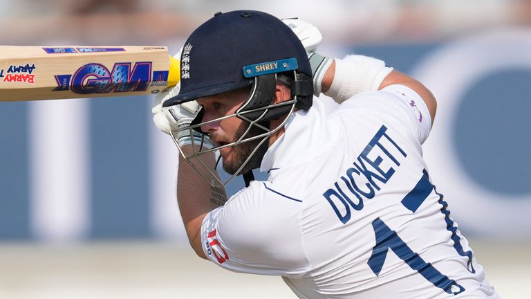 England's Ben Duckett (Associated Press)