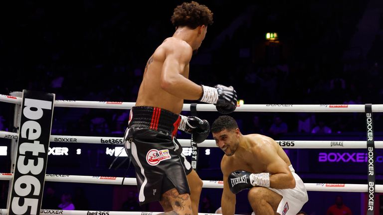 BEN SHALOM BOXXER PATHS COLLIDE FIGHT WEEK.JOSHUA BUATSI V DAN AZEEZ.OVO ARENA WEMBLEY 03/02/2024 .PIC LAWRENCE LUSTIG/BOXXER.(PICS FREE FOR EDITORIAL USE ONLY).LIGHT HEAVYWEIGHT CONTEST.BEN WHITTAKER V KHALID GRAIDIA