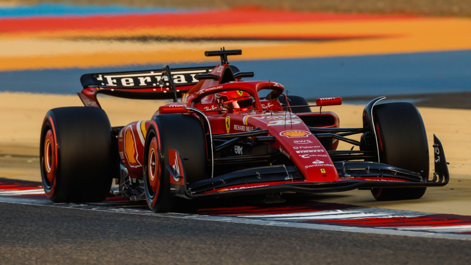 You are currently viewing F1 Testing: Charles Leclerc fastest on final day for impressive Ferrari but Red Bull remain strong | F1 News