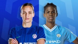 Read more about the article Chelsea vs Man City: Nathalie Bjorn out to deny Khadija ‘Bunny’ Shaw another hat-trick as top two in WSL meet | Football News