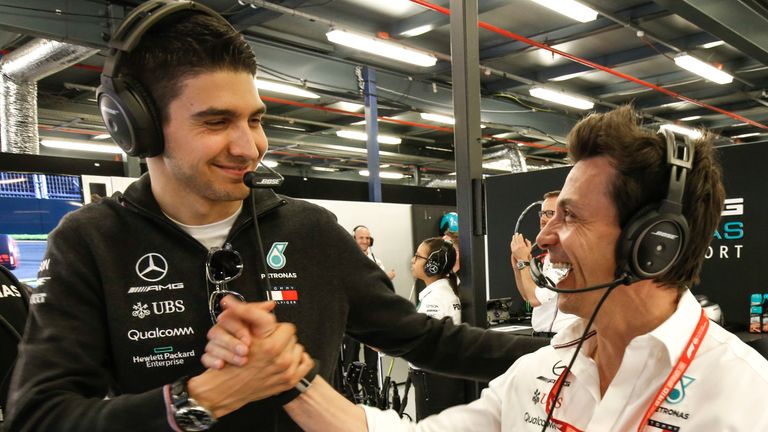 Esteban Ocon was Mercedes reserve driver in 2019