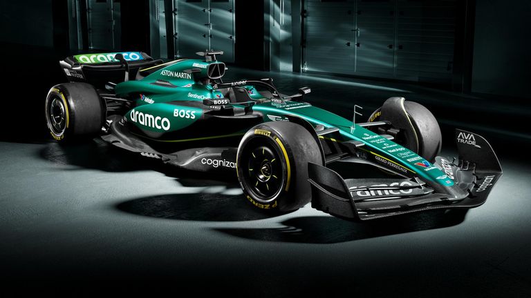 Aston Martin's 2024 F1 car