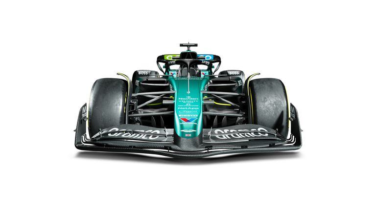 Aston Martin's 2024 F1 car was revealed on Monday