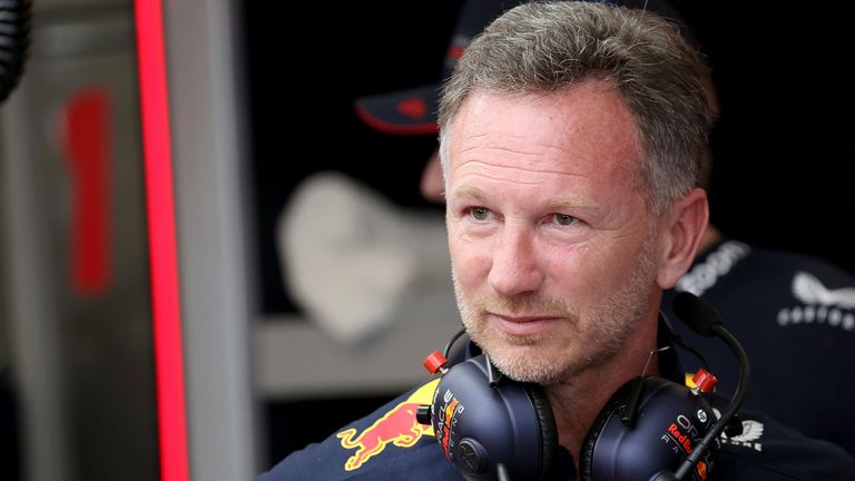 Red Bull team principal Christian Horner