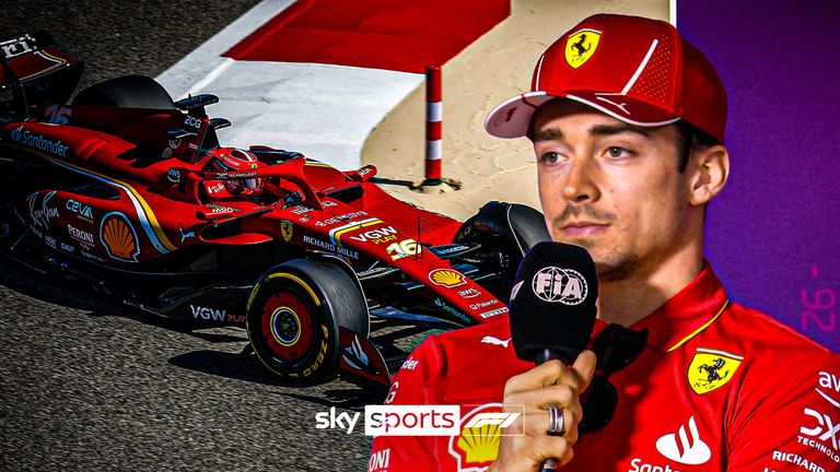 CHARLES LECLERC ON CAR 23 FEB 24