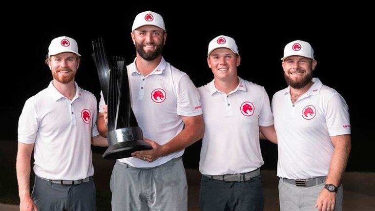 Jon Rahm got his time at LIV Golf under way with a team win, finishing in third individually 