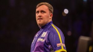 Read more about the article Luke Littler fires nine-darter on PDC ProTour during Players Championship debut in Wigan | Darts News