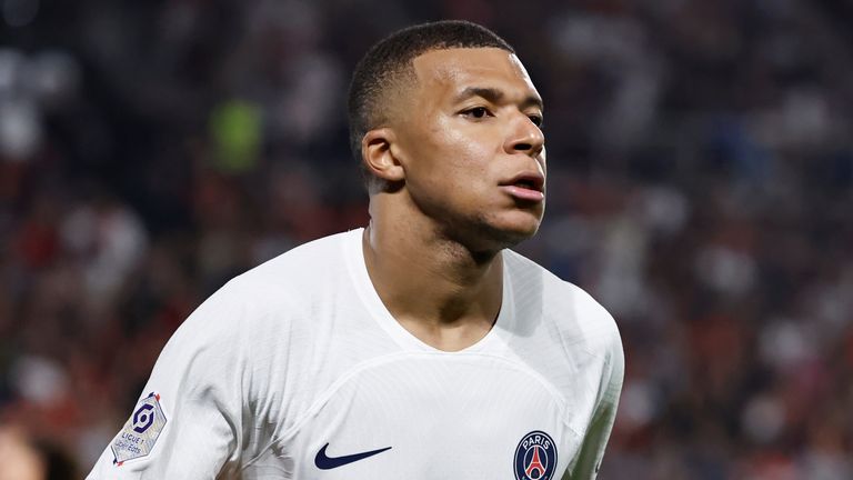 PSG&#39;s Kylian Mbappe 