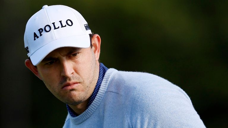 Patrick Cantlay watches his putt on the 13th green during the second round of the Genesis Invitational golf tournament at Riviera Country Club Friday, Feb. 16, 2024, in the Pacific Palisades area of Los Angeles. (AP Photo/Ryan Kang)