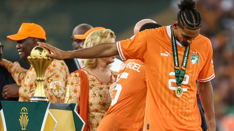 Sebastian Haller was the Ivory Coast's match winner to mark his own comeback from a testicular cancer diagnosis 18 months ago